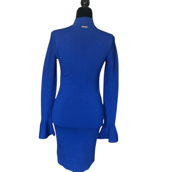 NWOT, MICHAEL Michael Kors Mockneck Bell-Sleeve Dress - Picture 6 of 10